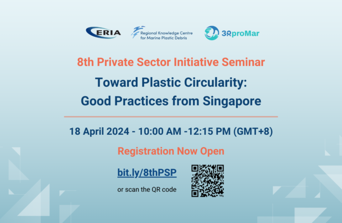 Registration Open for Webinar on Private Sector Initiatives to Reduce Marine Plastics “Toward Plastic Circularity: Good Practices from Singapore”