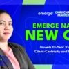Emerge Names New CEO, Unveils 10-Year Vision of Client-Centricity and Innovation