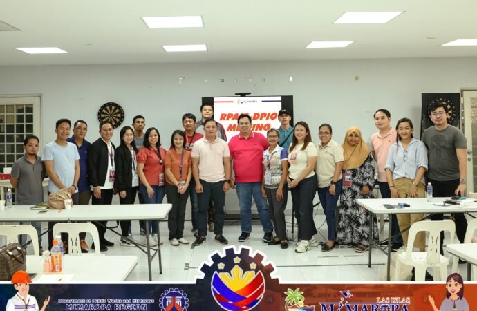 DPWH MIMAROPA Region Hosts Important Meeting for Public Information Officers