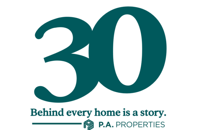 P.A. Properties Marks 30 Years:  Celebrating the Stories Behind Every Home