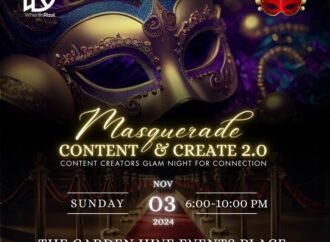 Content & Create 2.0! Get ready for a night of creativity and mystery at our glamorous masquerade gala!