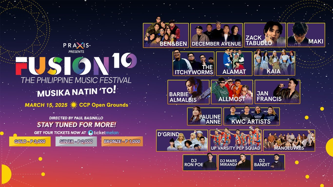 OPM TAKES CENTER STAGE AS FUSION RETURNS WITH A STAR-STUDDED LINEUP