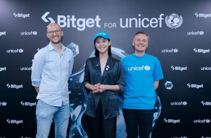 Bitget joins UNICEF Game Changers Coalition to provide blockchain education to 300K people in 2025