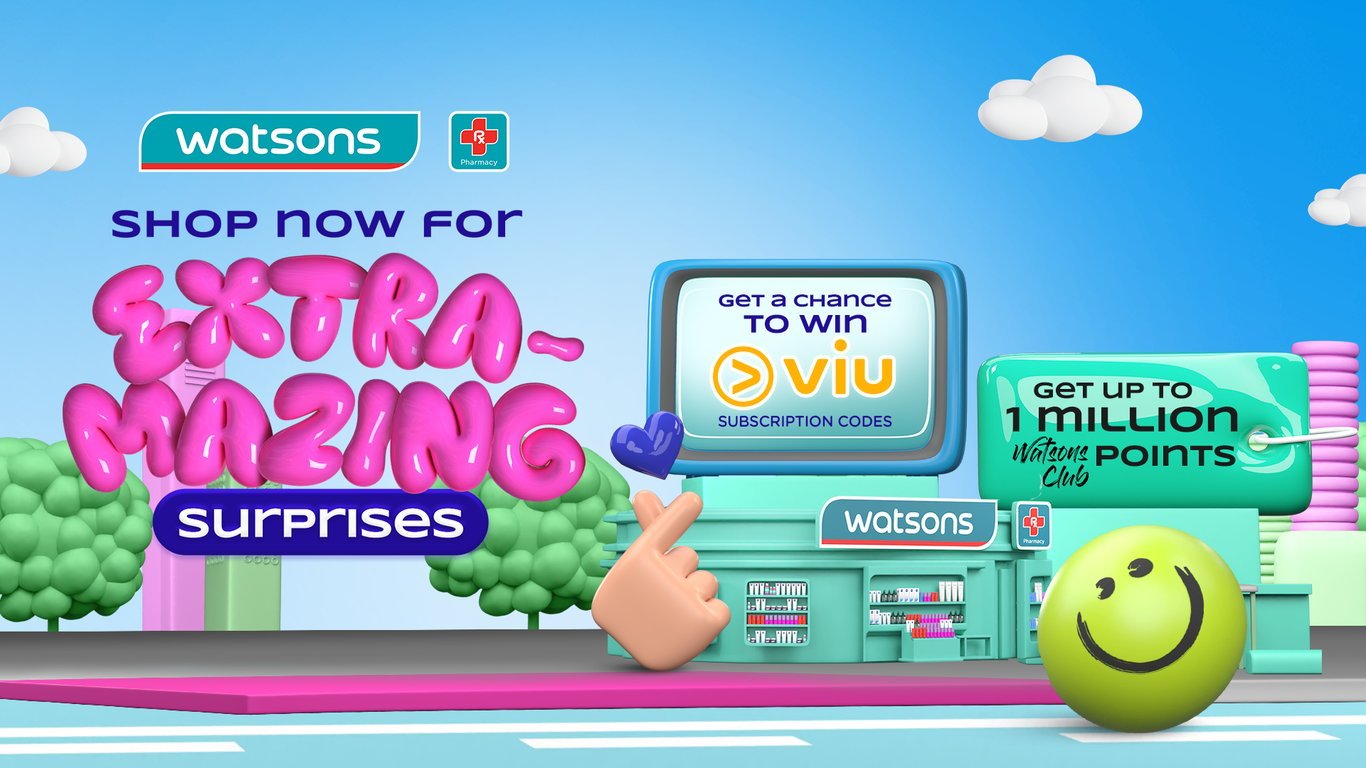 Watsons Kicks Off with EXTRA-mazing Surprises at SM Mall of Asia