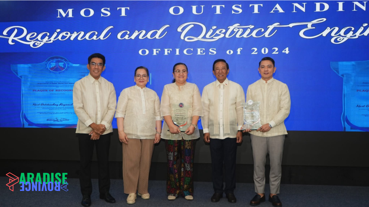 Gerald Pacanan of DPWH MIMAROPA Recognized as the Best Region